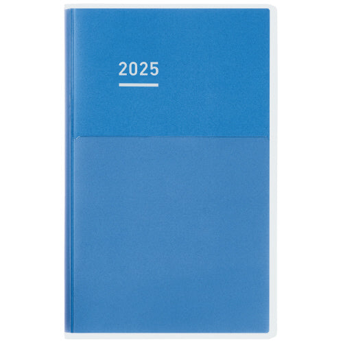 Jibun Techo 2025 DAYs A5 Slim Blue