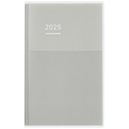 Jibun Techo 2025 DAYs mini B6 Slim Grey 2025