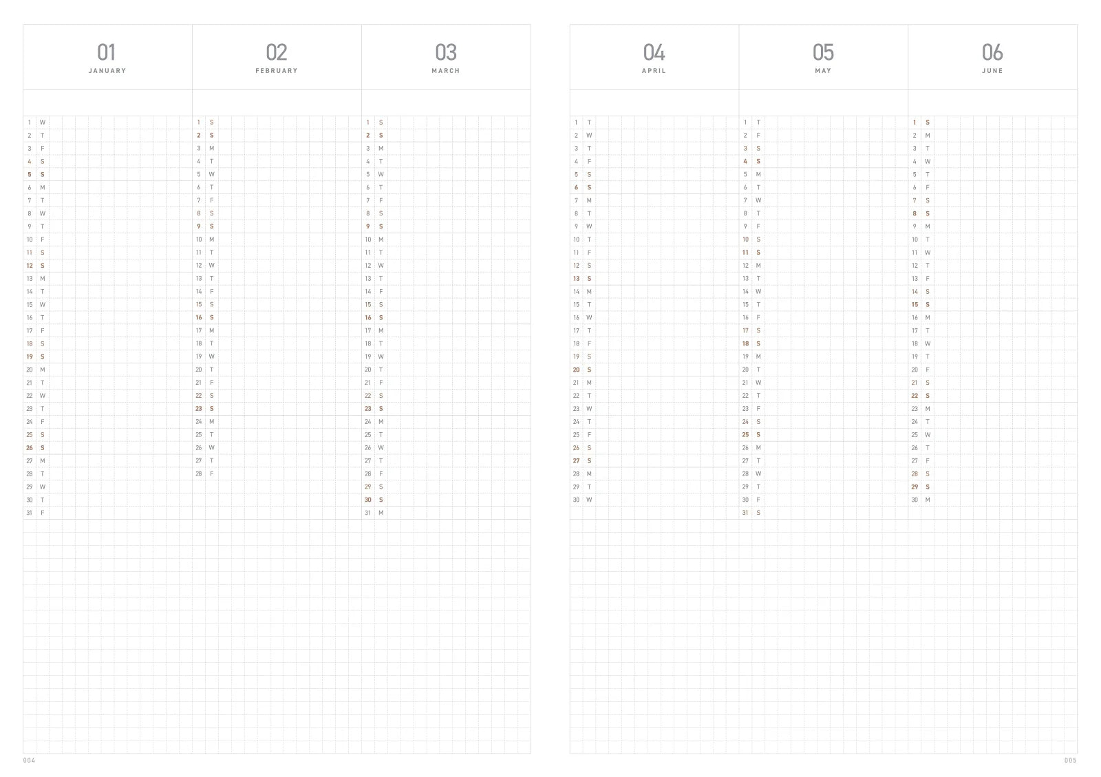 2025 REGULAR PLANNER A5