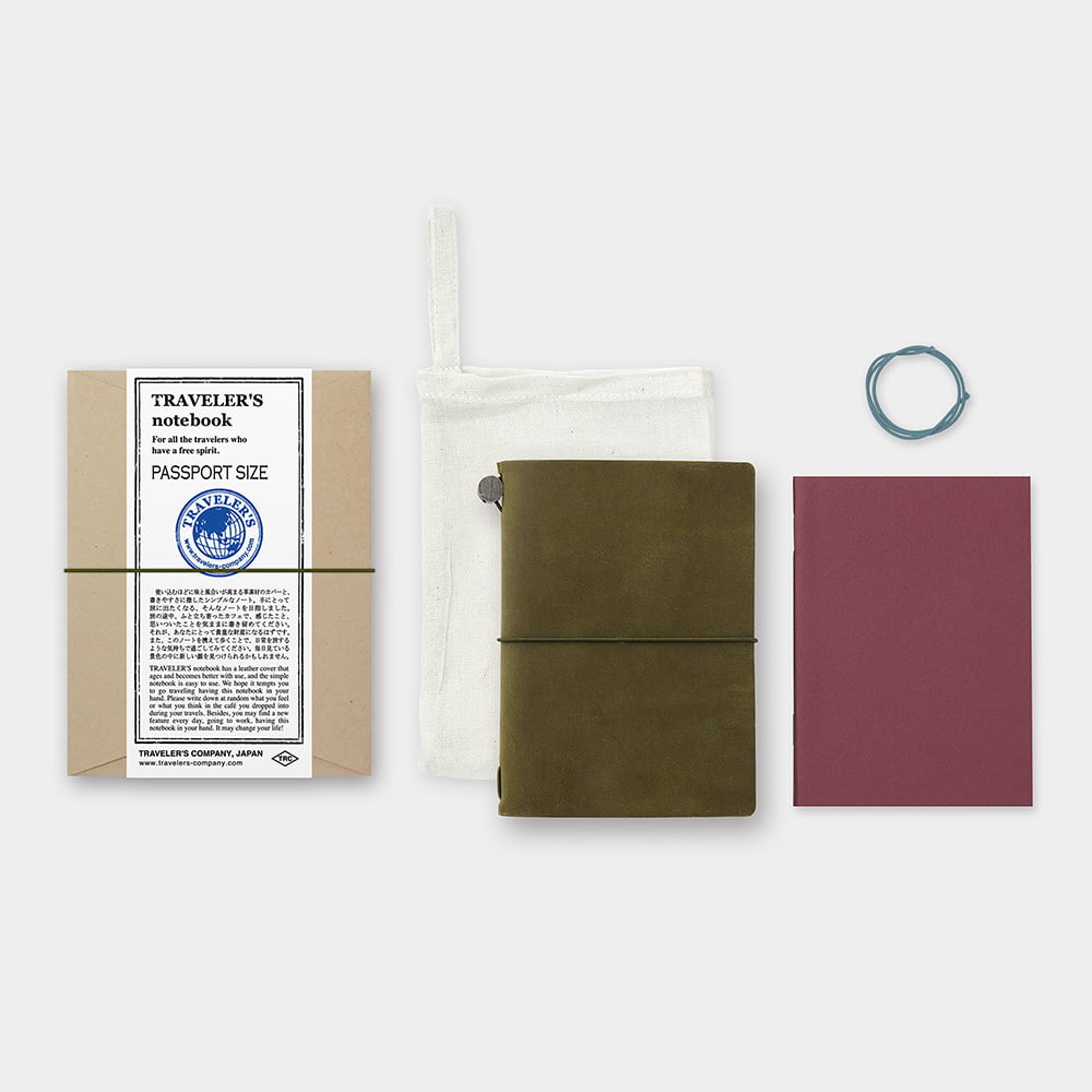 Traveler's Company Traveler's Notebook Passport Olive