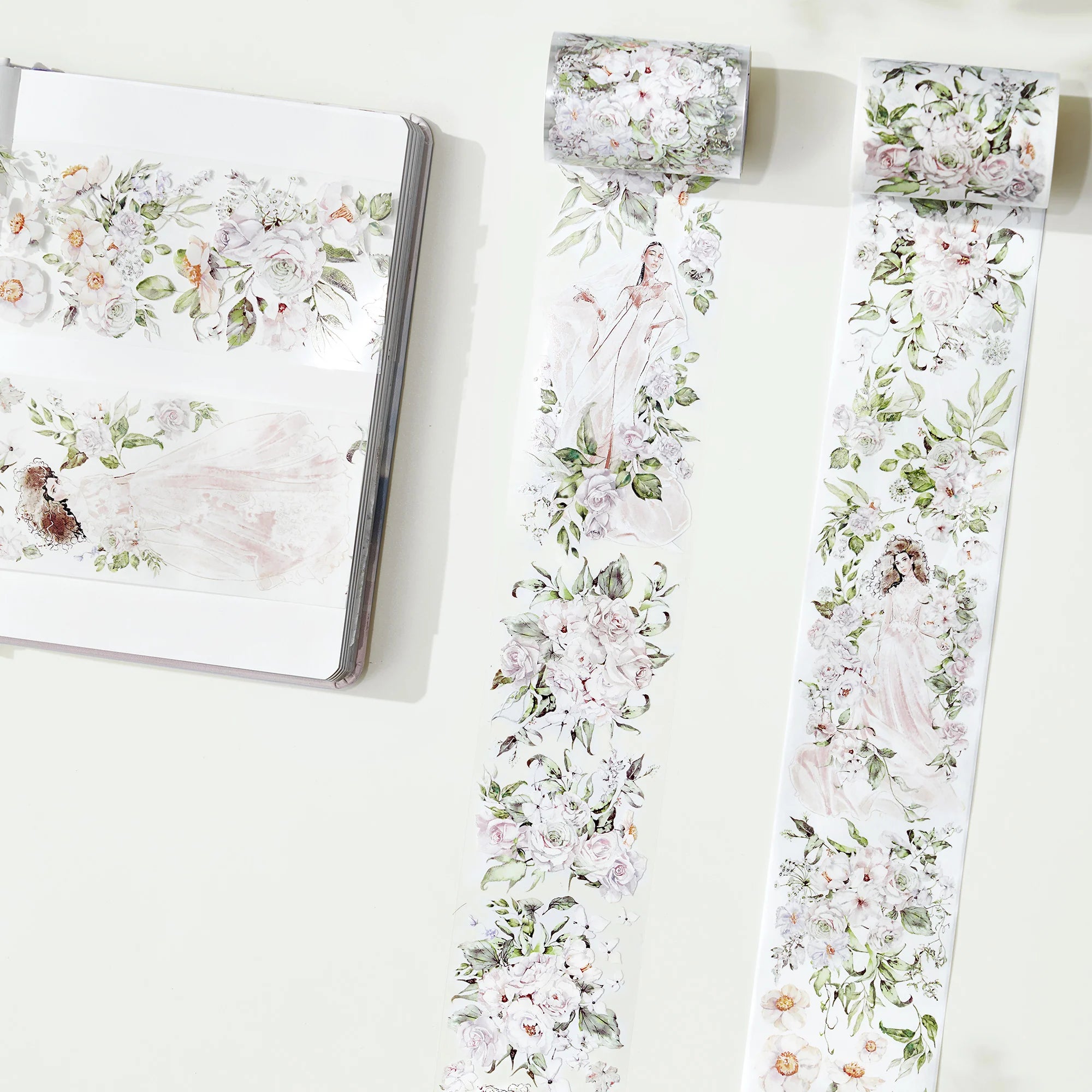 Floral Soliloquy Wide PET -tape 60mm