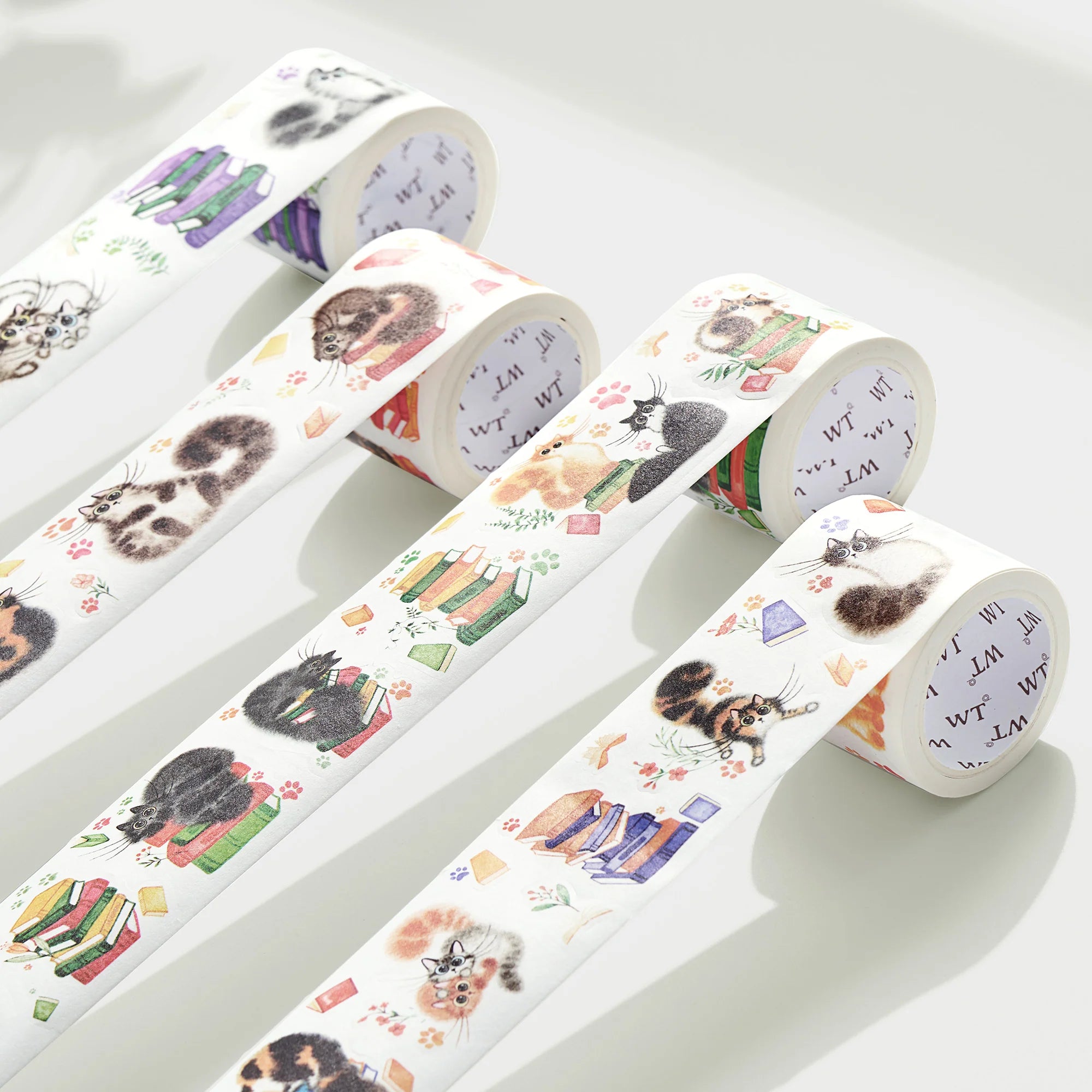 Kitten's Play Washi Tape Sticker Set