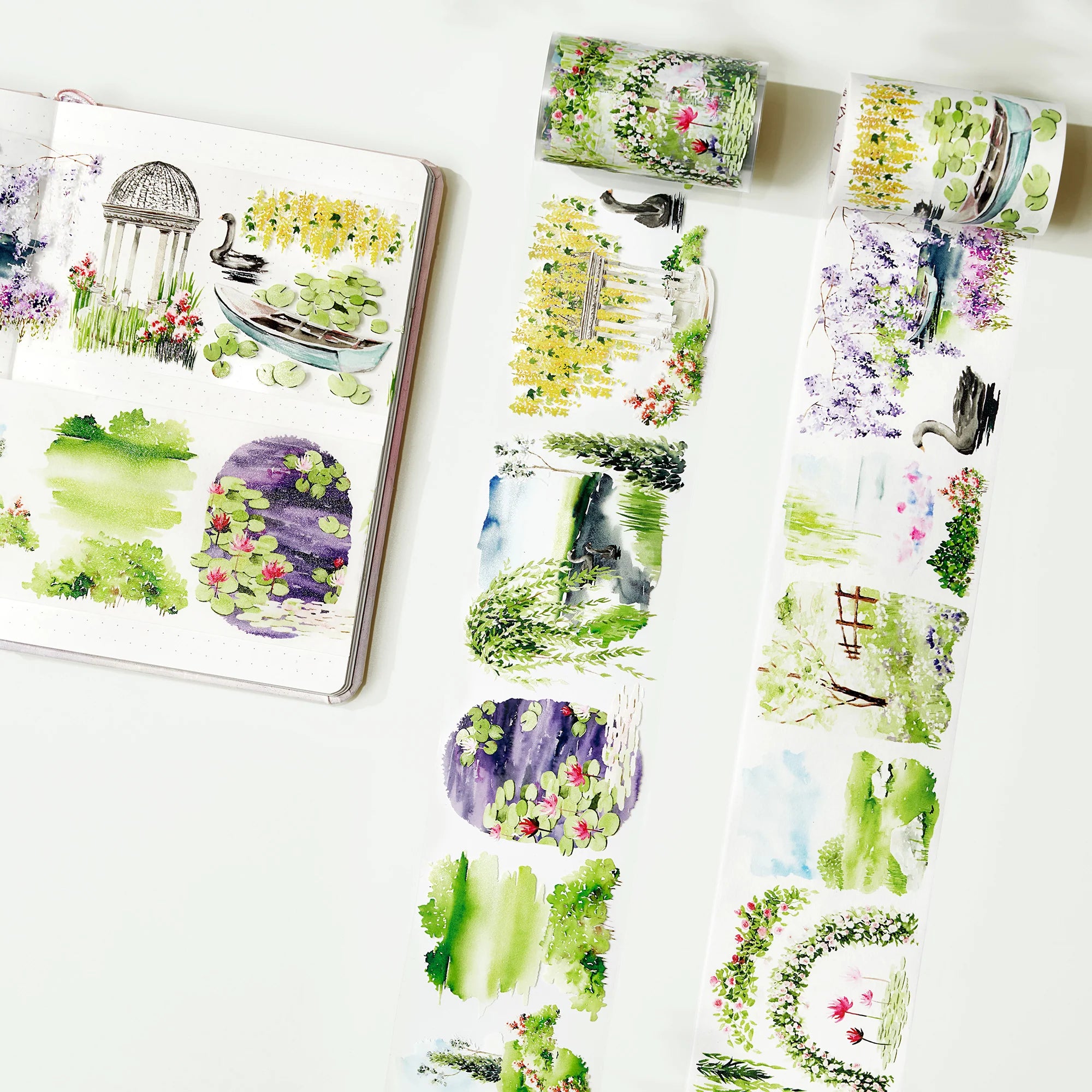 Monet's Garden Wide PET -tape 70mm