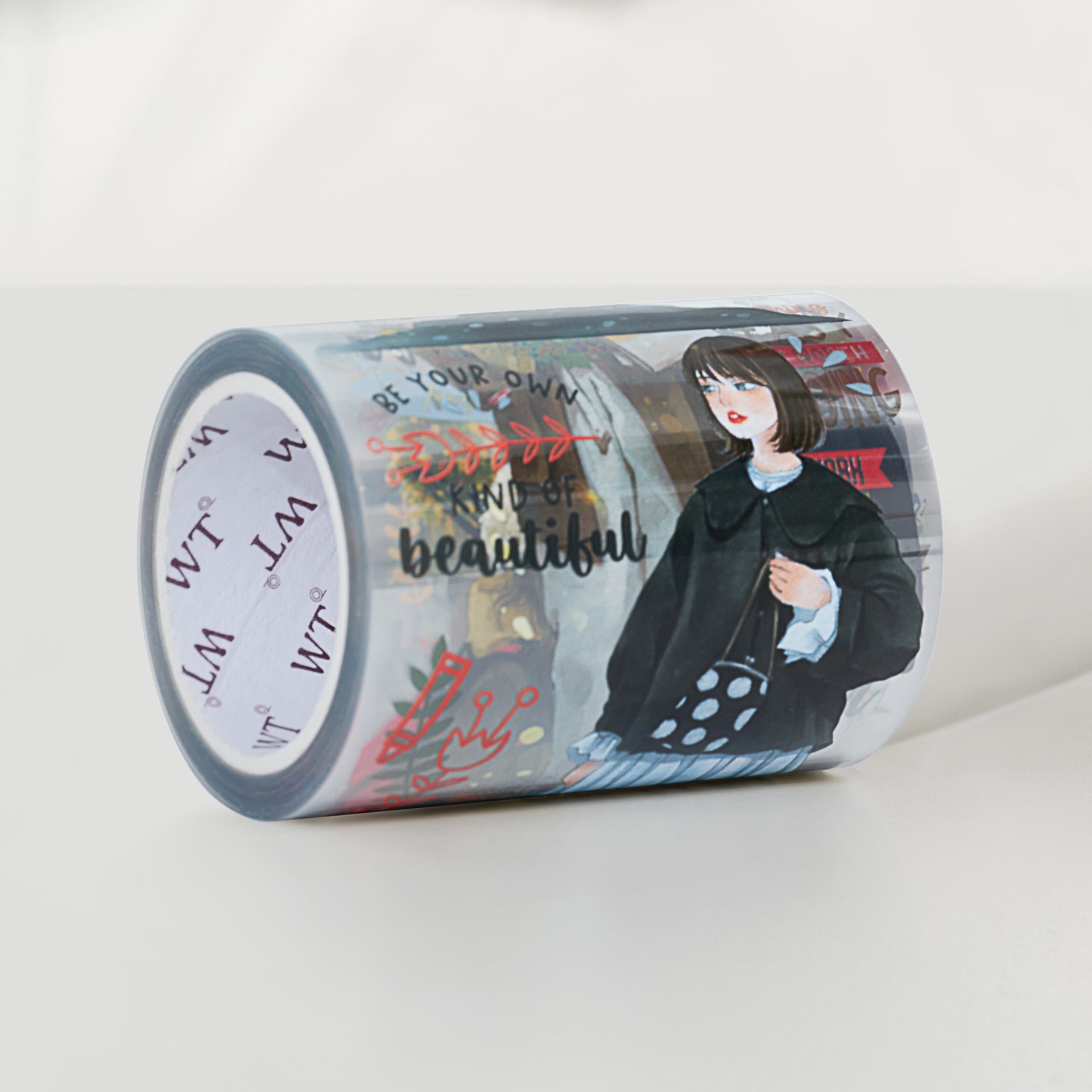 The Washi Tape Shop Twilight Zone Wide PET -tape 60mm Girl PET-tape2