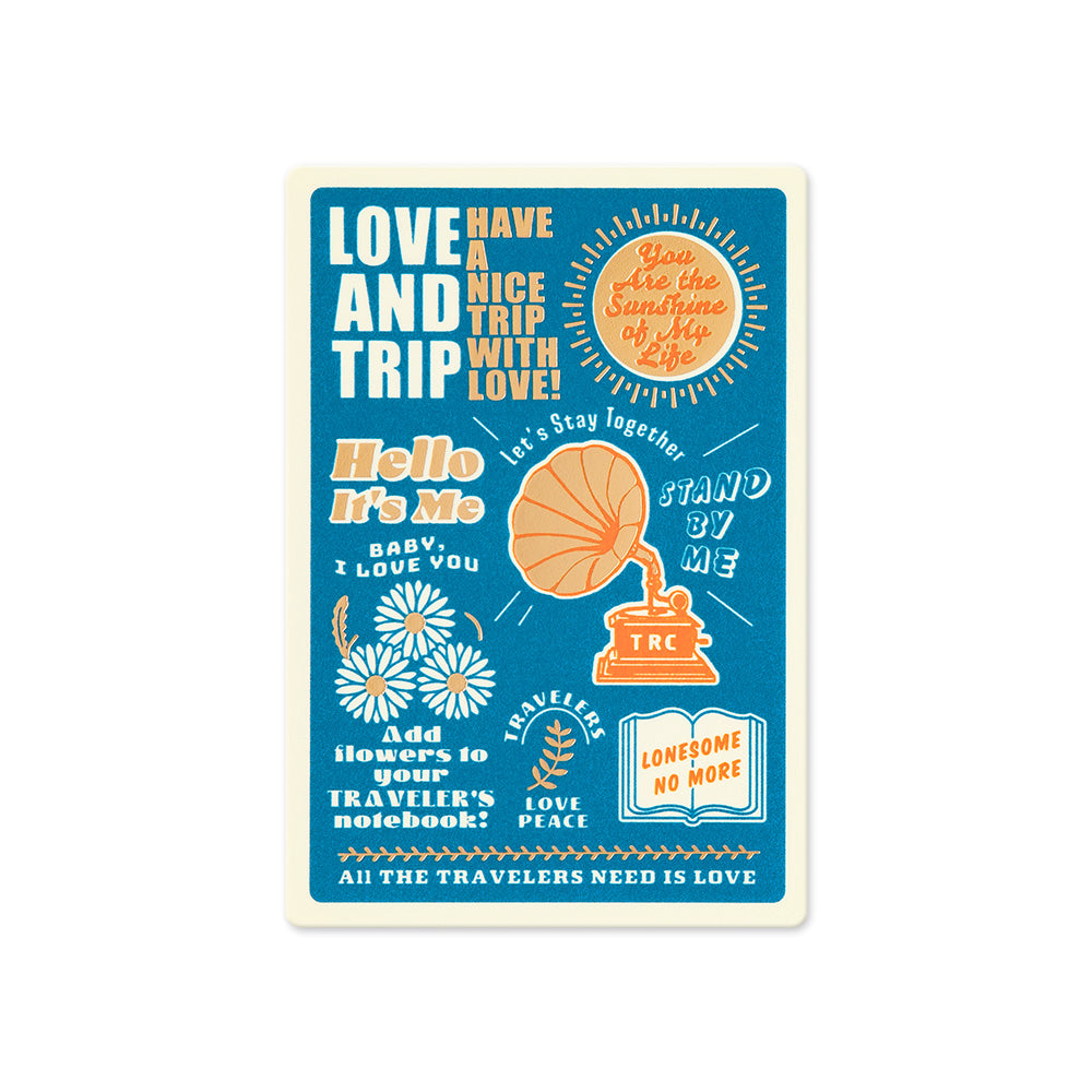 Traveler's Notebook 2025 Underlay Passport Size