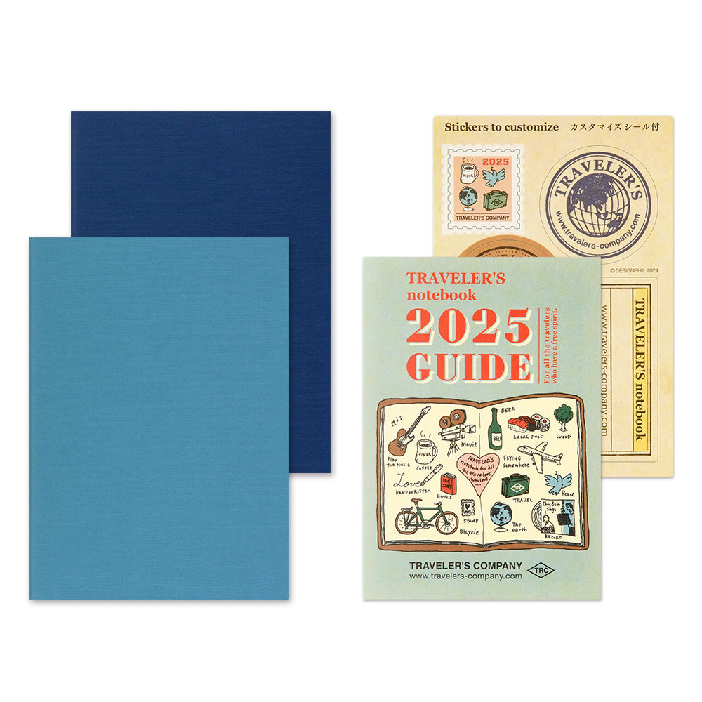 Traveler's Notebook 2025 Weekly Diary Passport Size