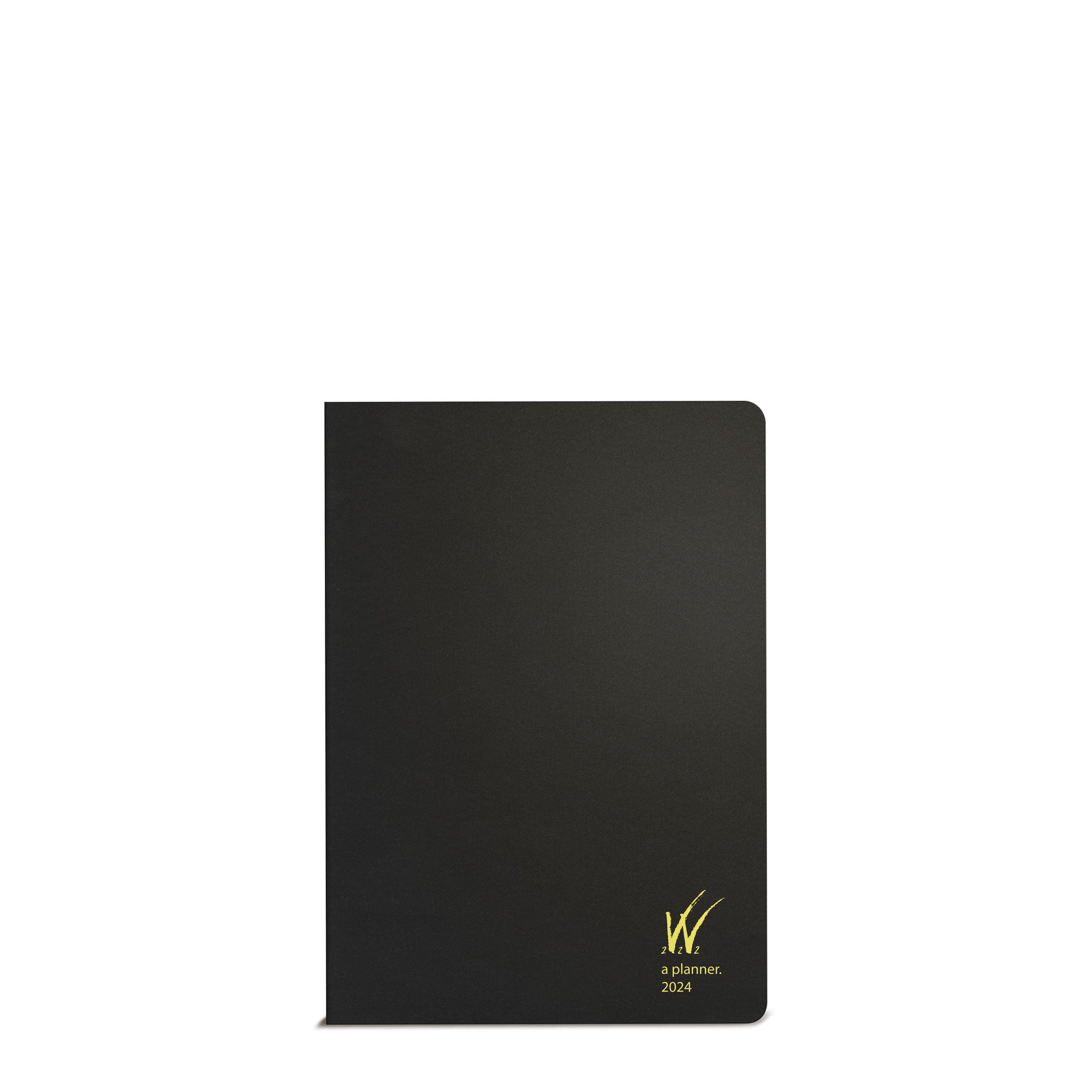 2024 A6 Weekly Planner - Midnight Sky (Black) - 52gsm Tomoe River Paper (Stacked Weekends)