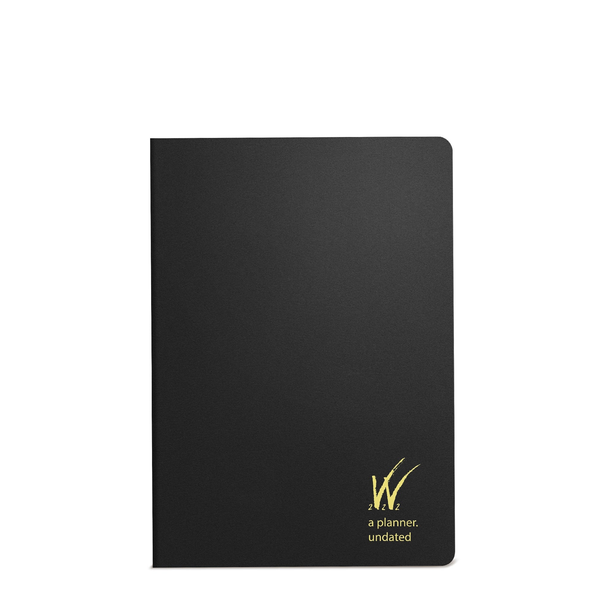 B6 Undated Weekly Planner v.1 - Midnight Sky (Black) - Core - Stacked Weekends