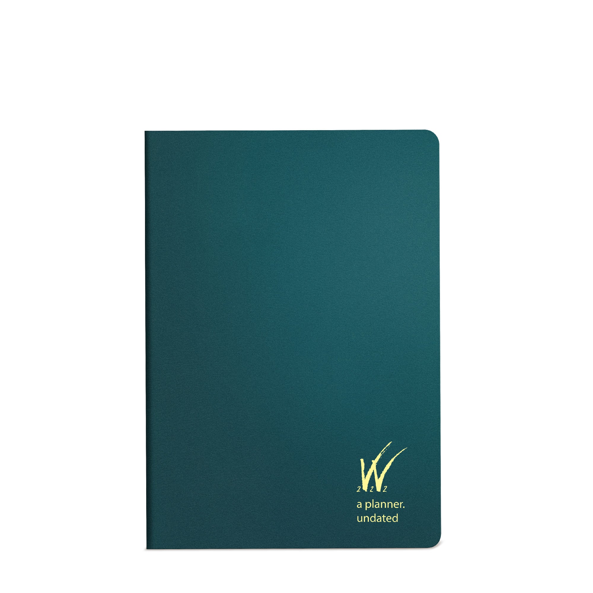 B6 Undated Weekly Planner v.1 - Twilight Forest (Teal) - Core - Stacked Weekends