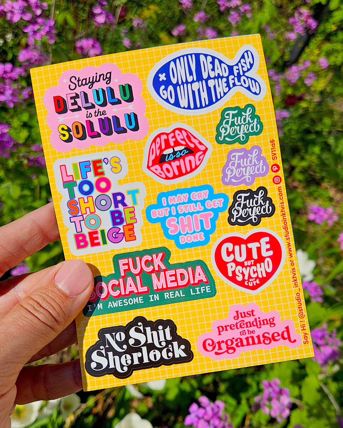 Vinyylitarra-arkki Bold &amp; Colorful