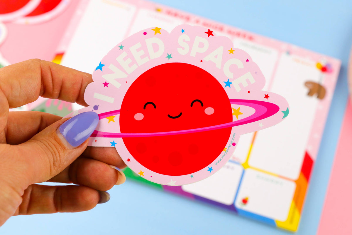 Vinyl Sticker I Need Space