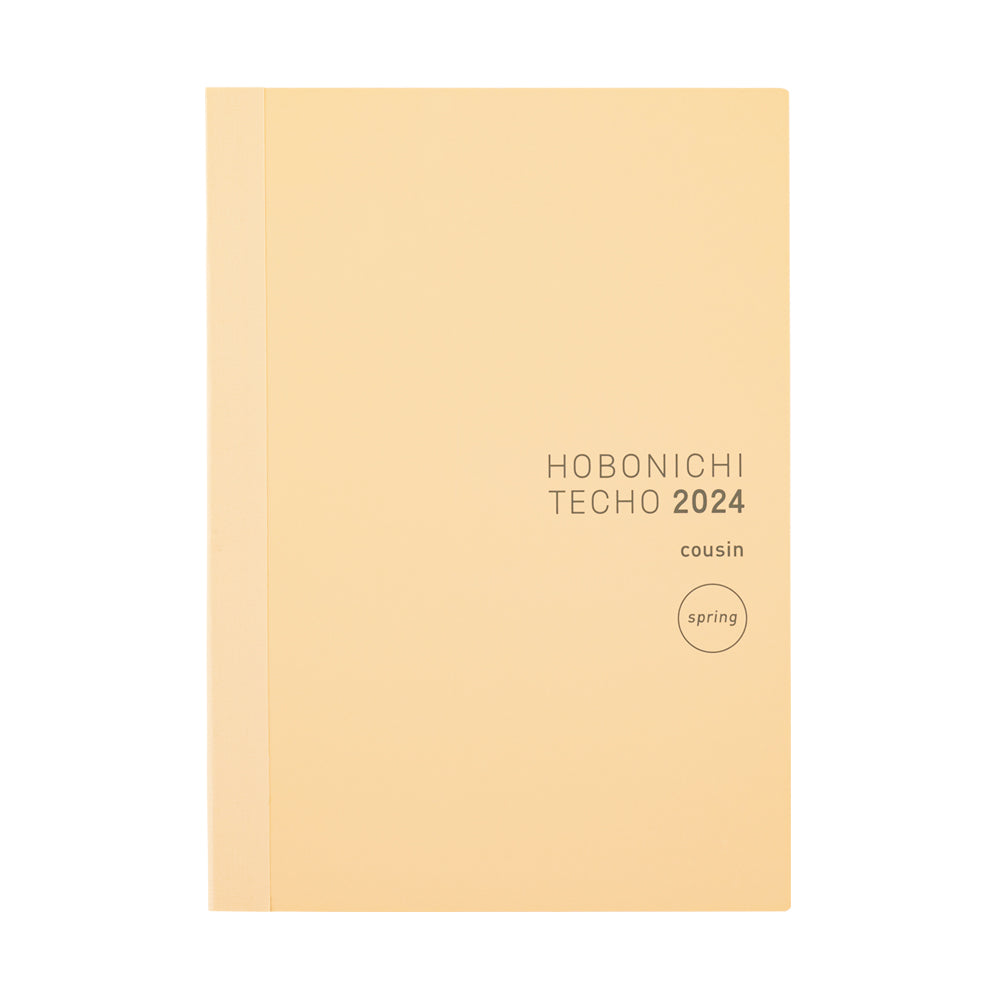 Hobonichi SPRING A5 Cousin Book 2024 JAPANESE version