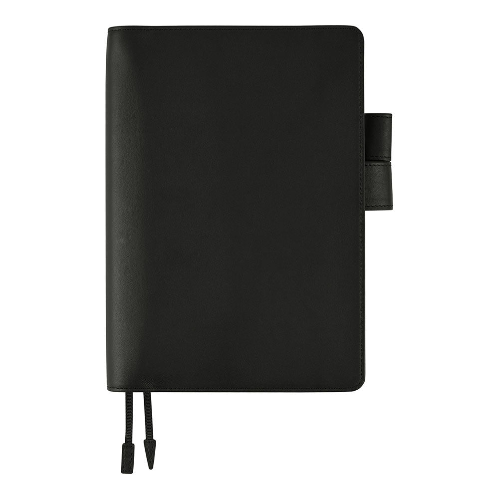 Hobonichi Leather: TS Basic - Black [A5] Cousin COVER