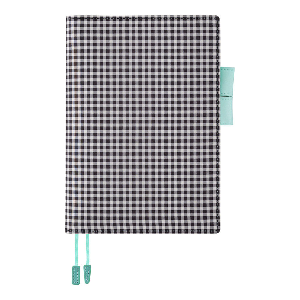 Hobonichi Gingham (Black)  [A5] Cousin COVER 