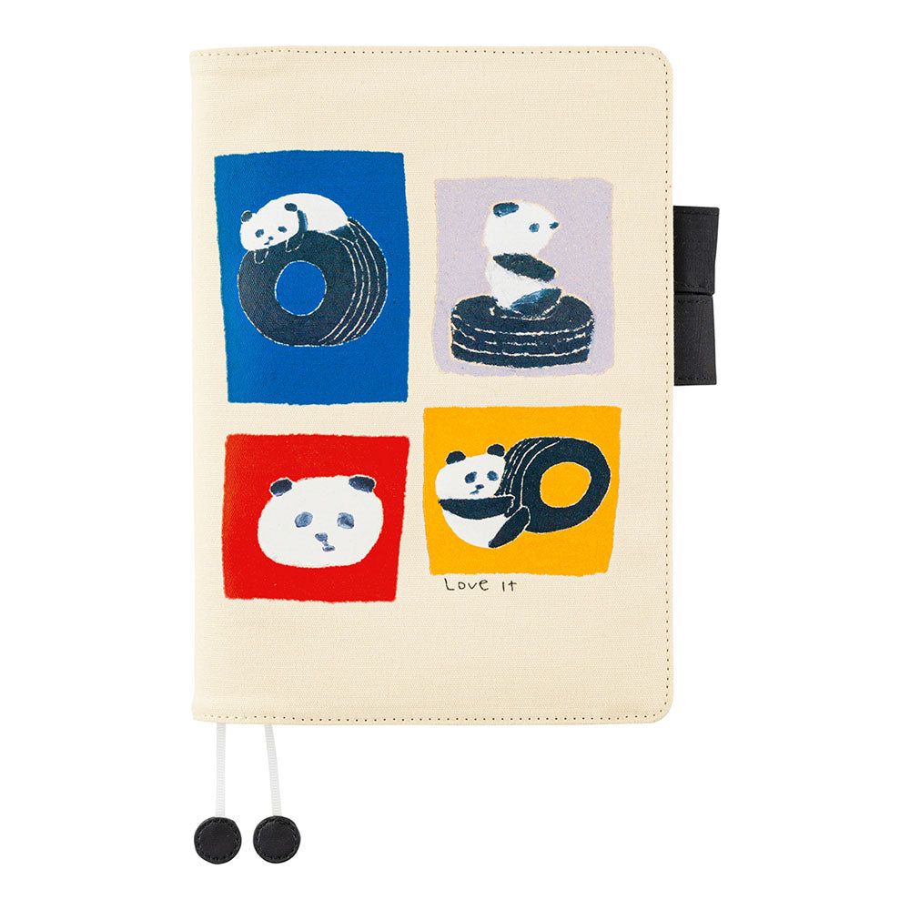 Hobonichi Jin Kitamura: Love it (Panda)  [A5] Cousin COVER 