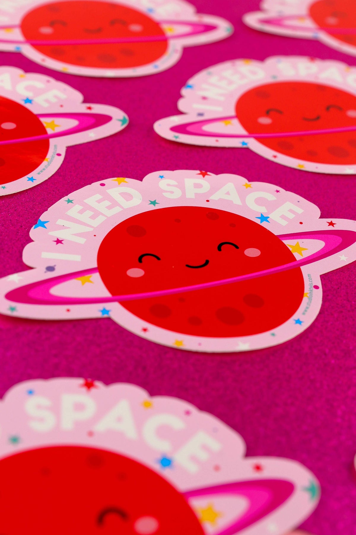 Vinyl Sticker I Need Space
