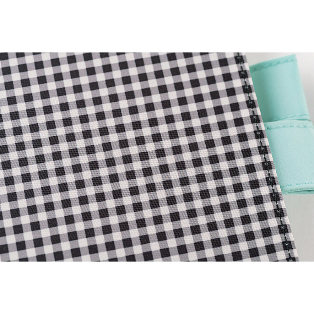 Hobonichi Gingham (Black)  [A5] Cousin COVER 