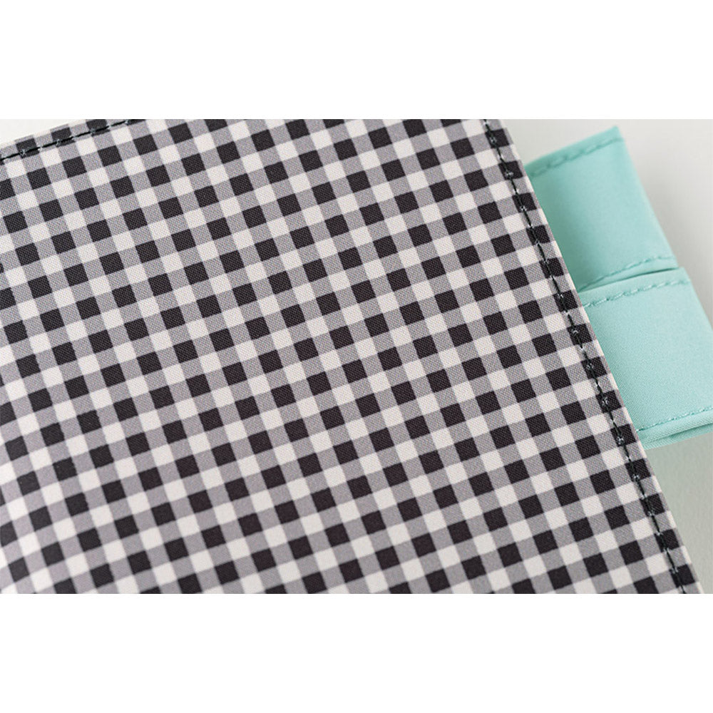 Hobonichi Gingham Black [A6] COVER  Fits A6 Planner and Original