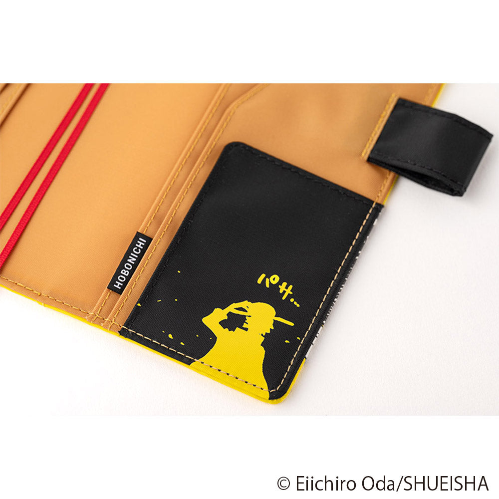Hobonichi  A6 ONE PIECE magazine: Straw Hat Luffy (Yellow) Cover   Fits A6 Planner and Original