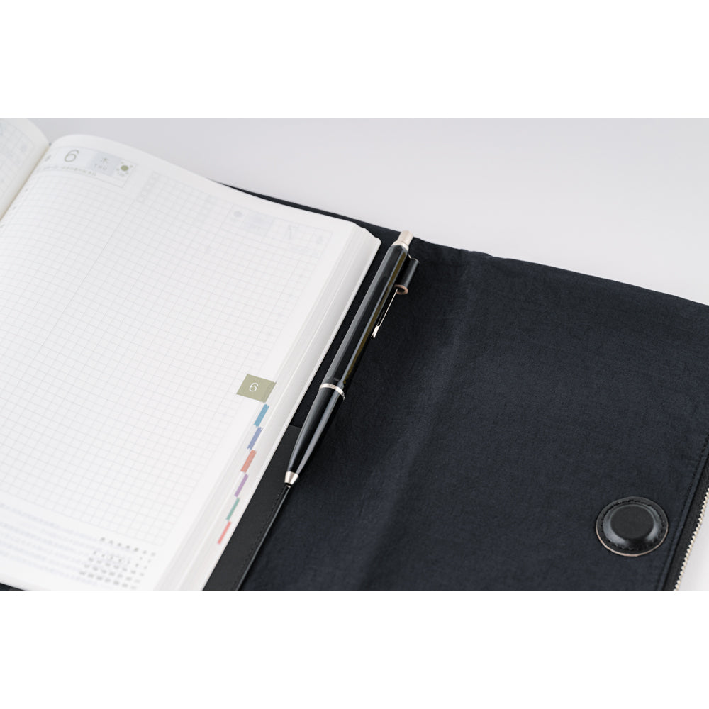 Hobonichi Tragen (Black) [A5] COVER