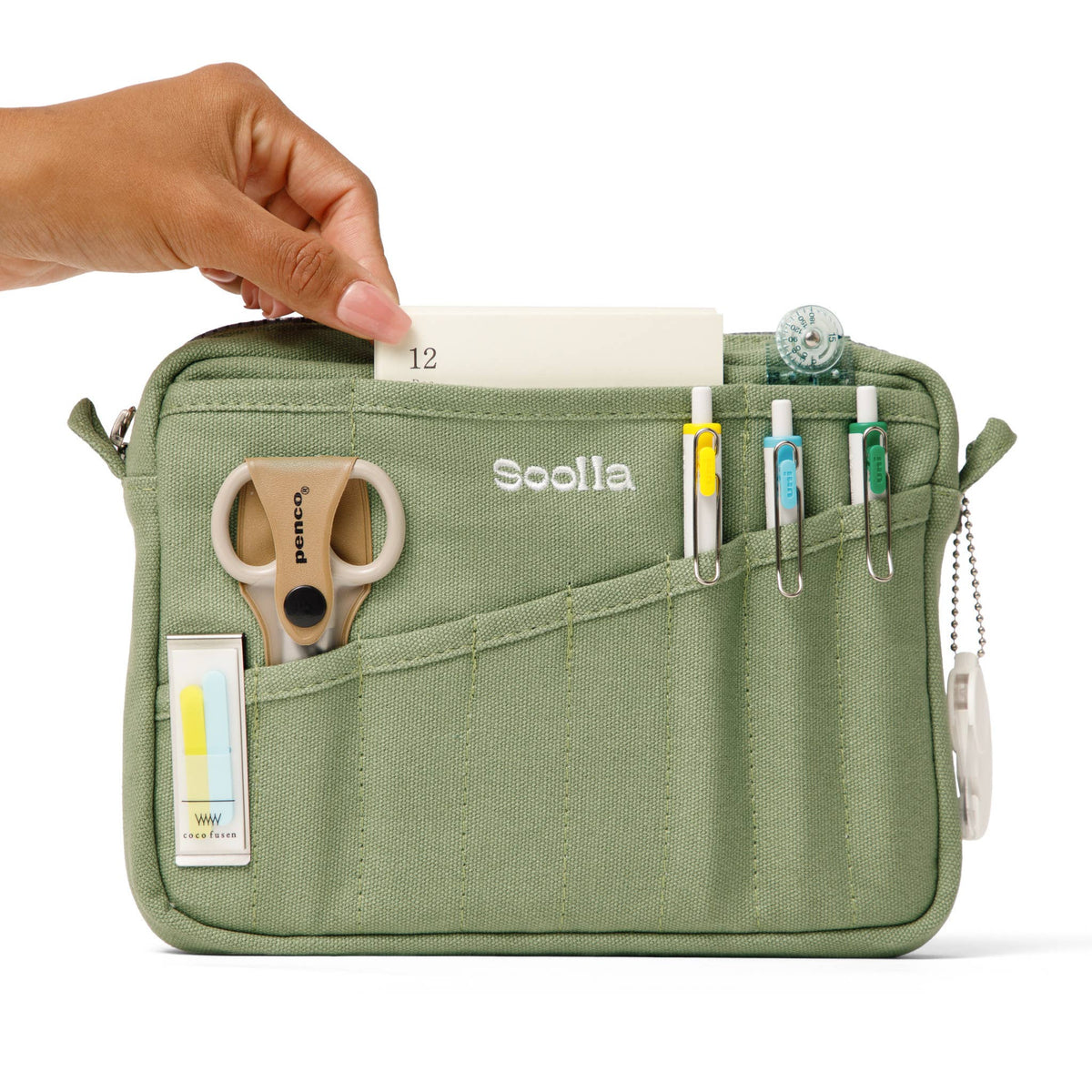 Studio Pouch, Blackout (Stationery Pouch)