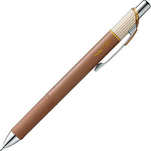 Pentel Energel Clena Brown Ink - Brown Body 0.3