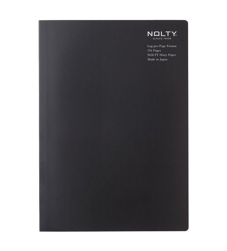 x Limex Log Notebook A5 Granite Black