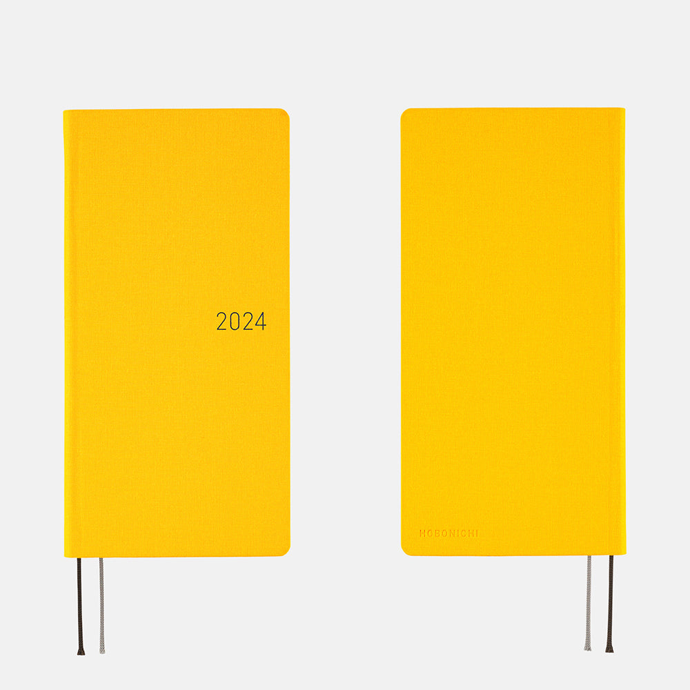 Hobonichi Weeks Colors: Poppin' Yellow 2024 ENG