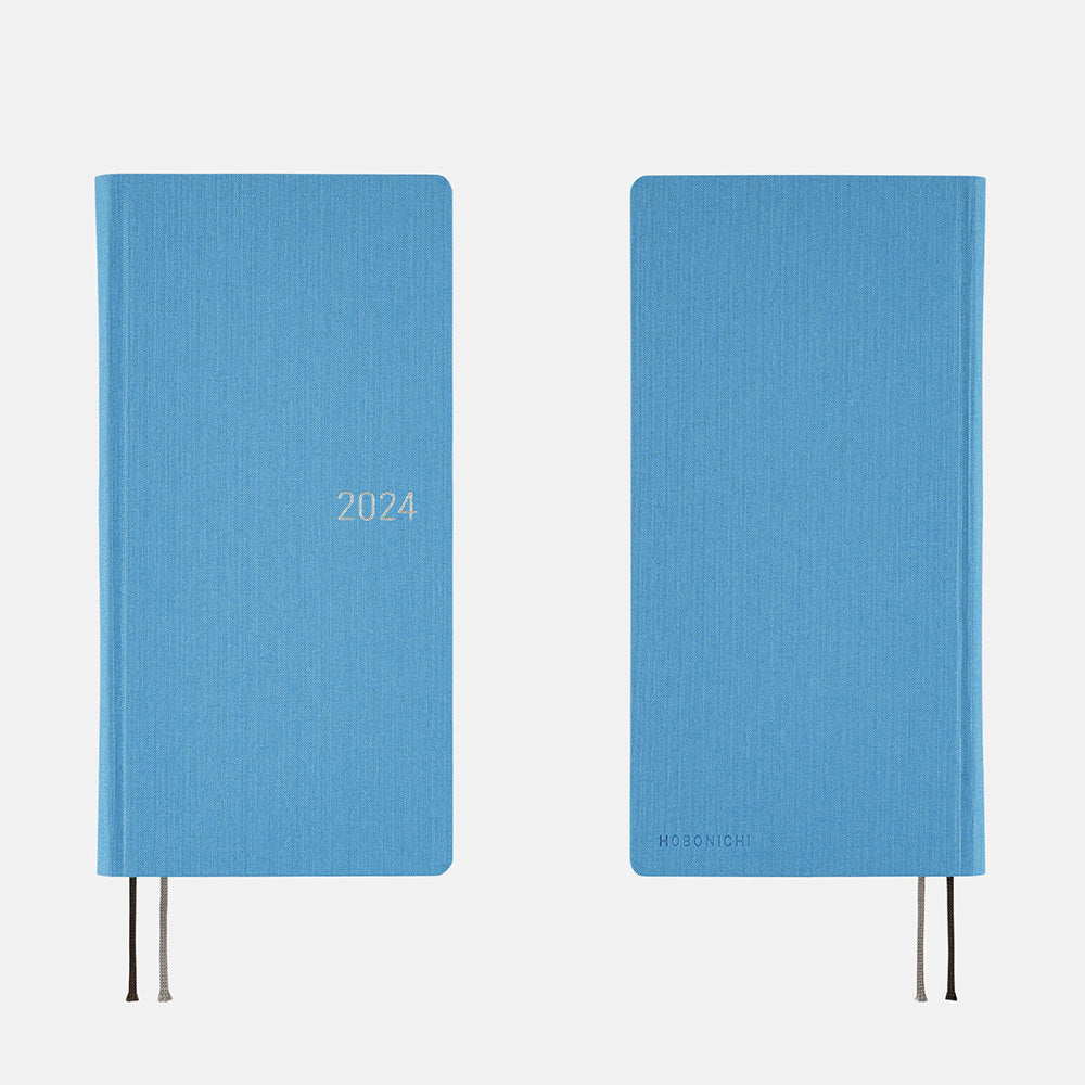 Hobonichi Mega Weeks Colors: Celeste Blue 2024 ENG