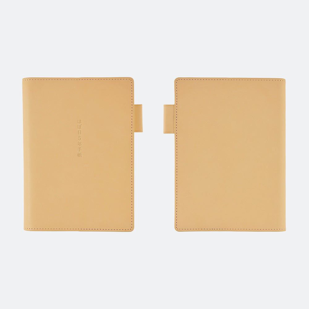 5-Year Techo Leather Cover (Natural) A6 COVER