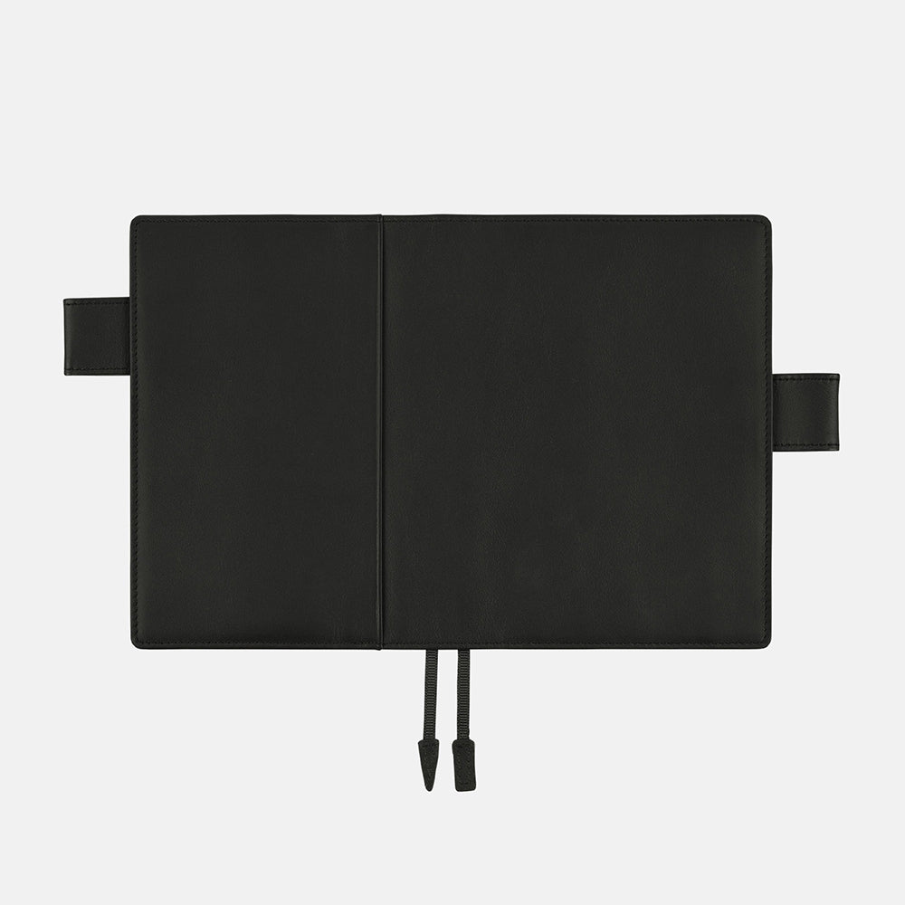 Hobonichi Leather: TS Basic - Black [A6] COVER  Fits A6 Planner and Original