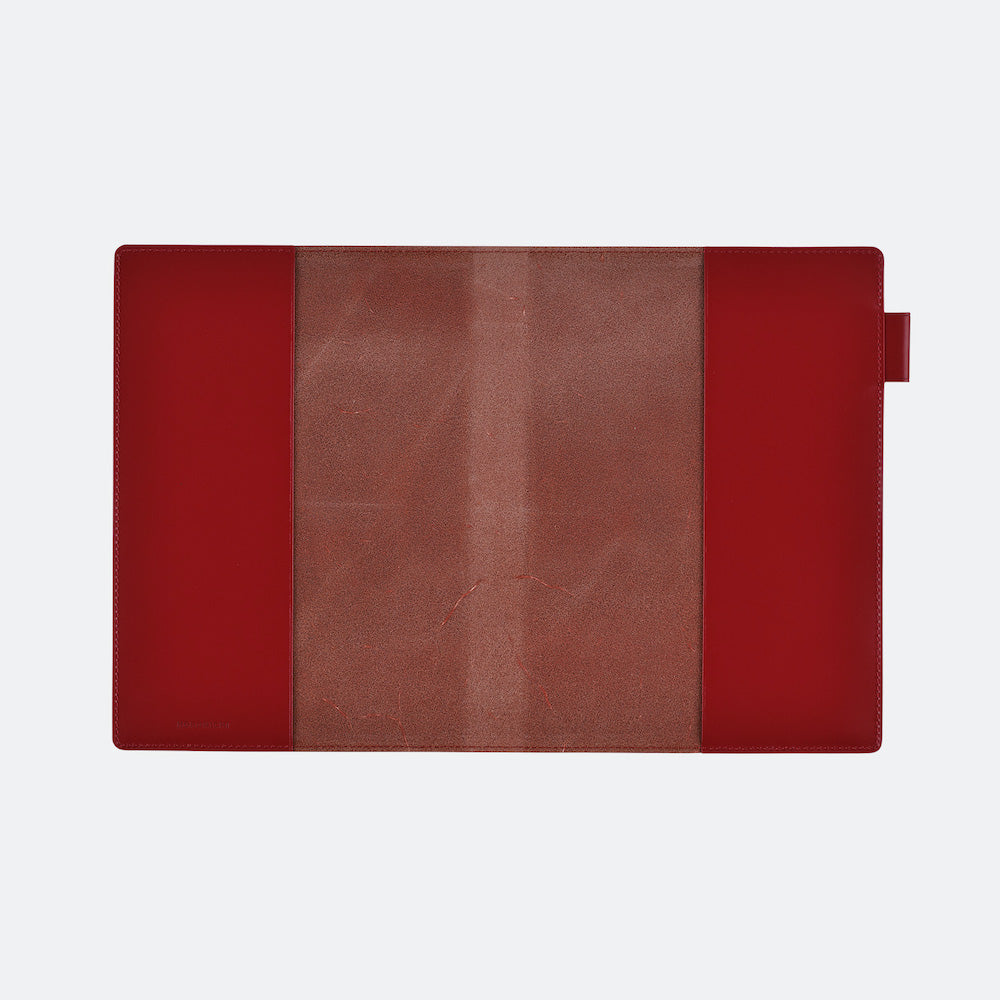 Large Hobonichi 5-Year Techo Leather Cover (Red) A5 COVER