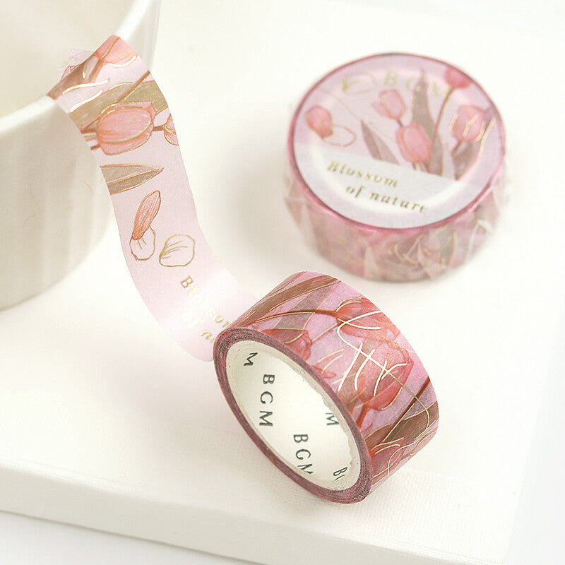 Washiteippi Blossom Pink Tulip Foil
