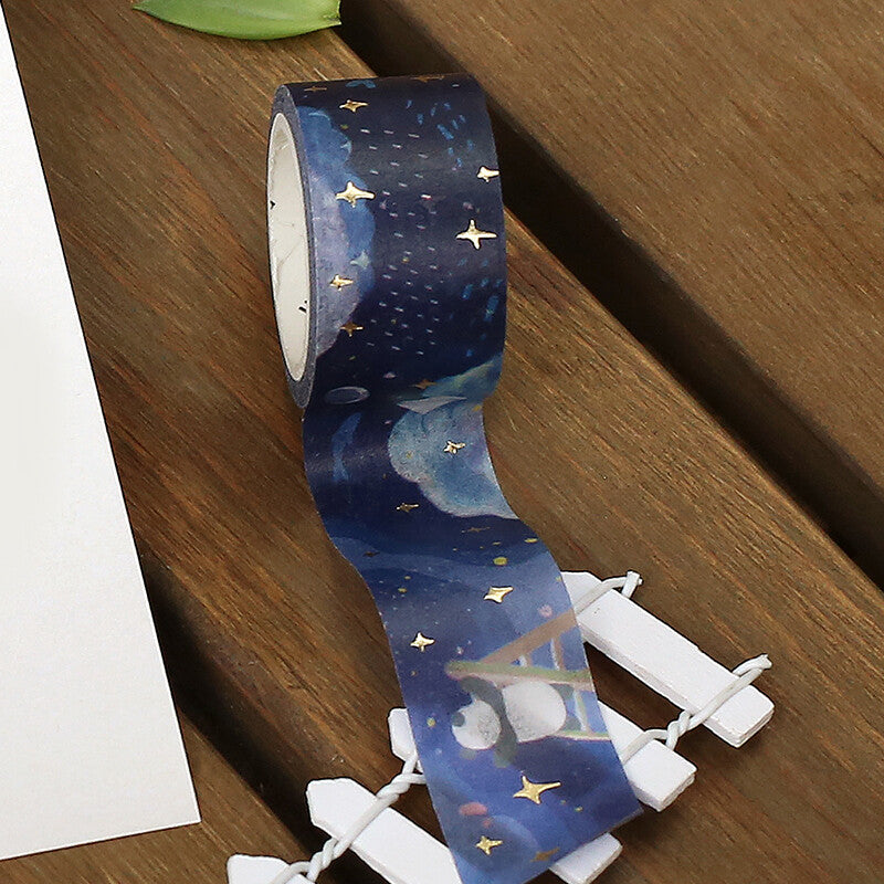 20mm Foil Washiteippi Galactic Island