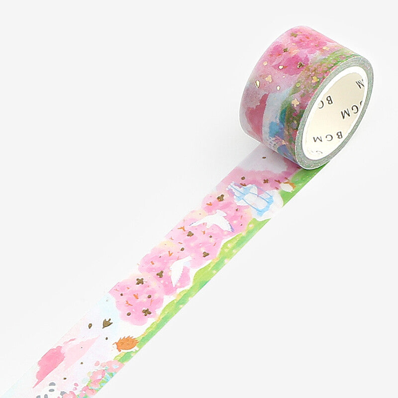 20mm Foil Washiteippi Garden of Dreams