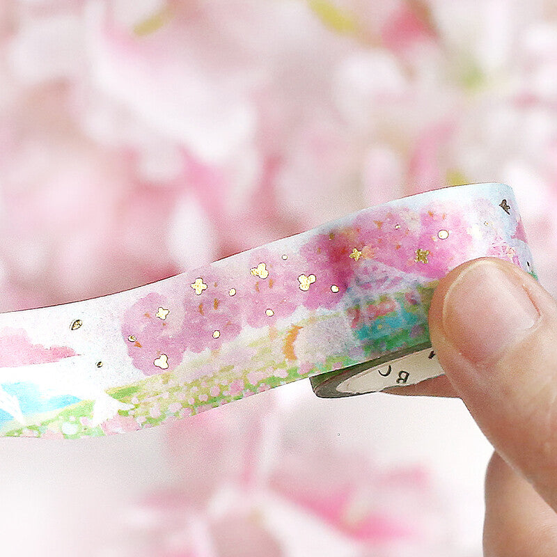 20mm Foil Washiteippi Garden of Dreams
