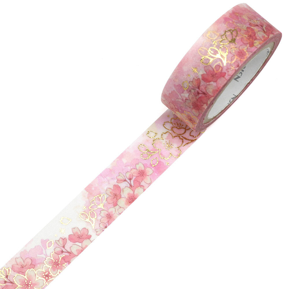 Saien Washiteippi Foil Cherry Blossom