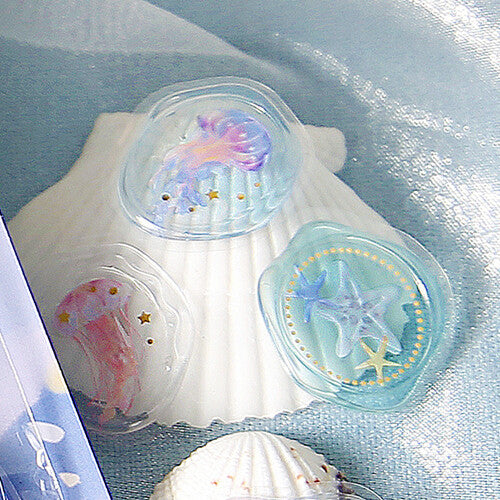 Clear Seal Stickers Dream Sea