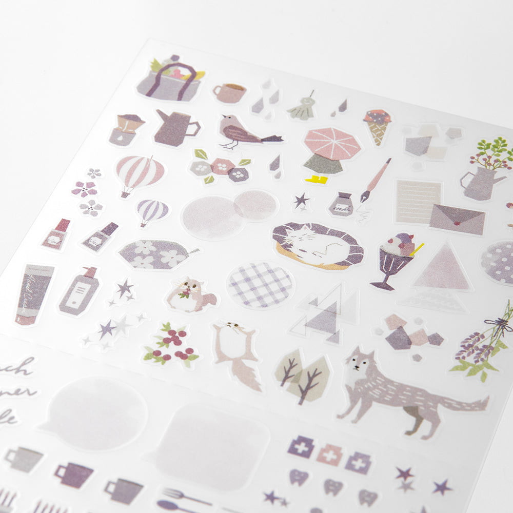 Diary Sticker Color Lavender