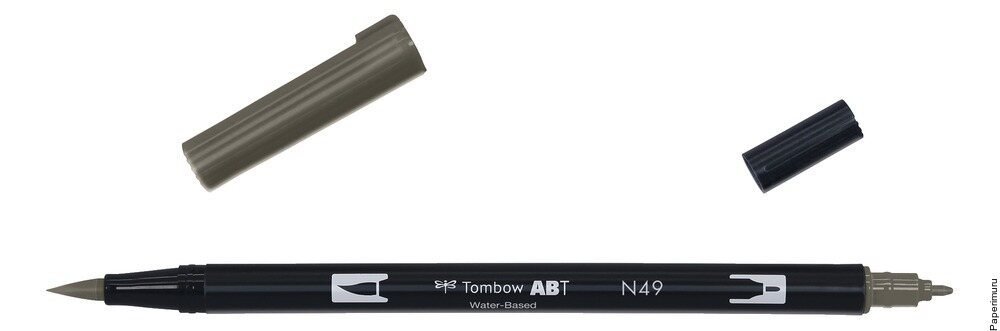 Dual Brush Pen - N49 Warm Gray 8