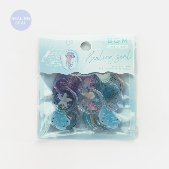 Clear Seal Stickers Dream Sea