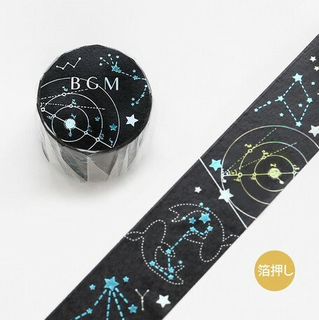 30mm Foil Washiteippi Night Constellation