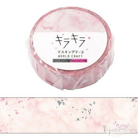 Washiteippi Pink Marble Foil