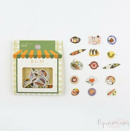 Washi Sticker Flakes Home Cuisine