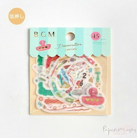 Washi Sticker Flakes Decoration Series Stationery