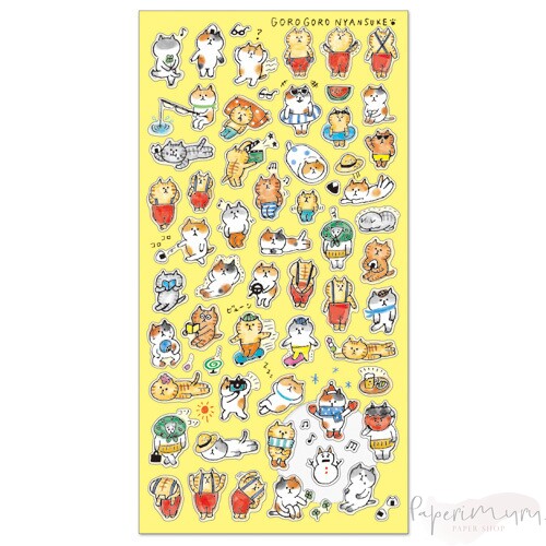 Nyansuke Cats Masking Stickers