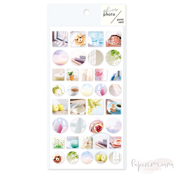 Photo Point Seal Masking Sticker Natural Light