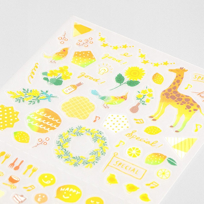 Diary Sticker Color Yellow
