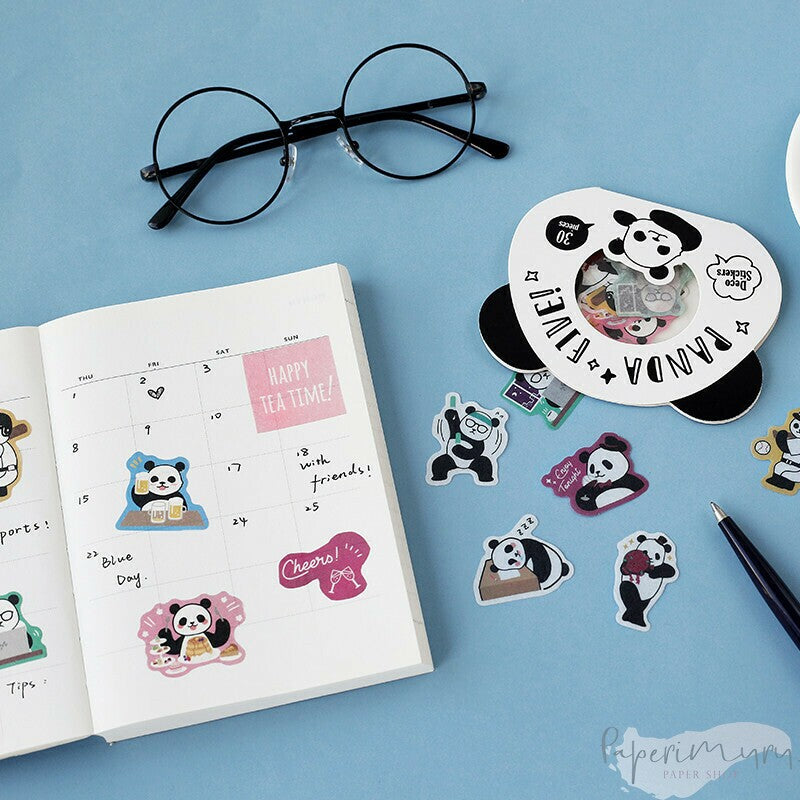 Washi Sticker Flakes Everyday Panda