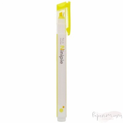 Ninipie Dual-Tip Fineliner/Highighter Yellow X Yellow